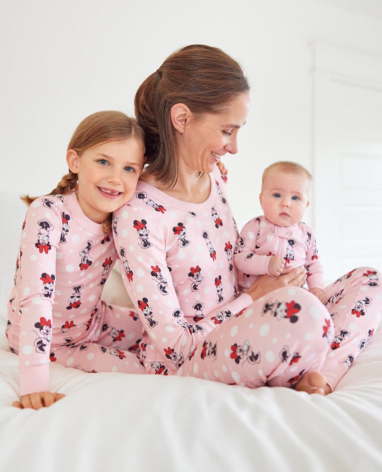 Disney Positively Minnie Matching Mommy & Me Pajamas in  - main