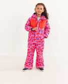 Print Snow Jacket in Sunset Tulip - main
