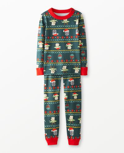 STAR WARS™: The Mandalorian Long John Pajama Set in Star Wars Bounty-Ful - main