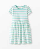 Stripe Pocket Dress in Wave - main