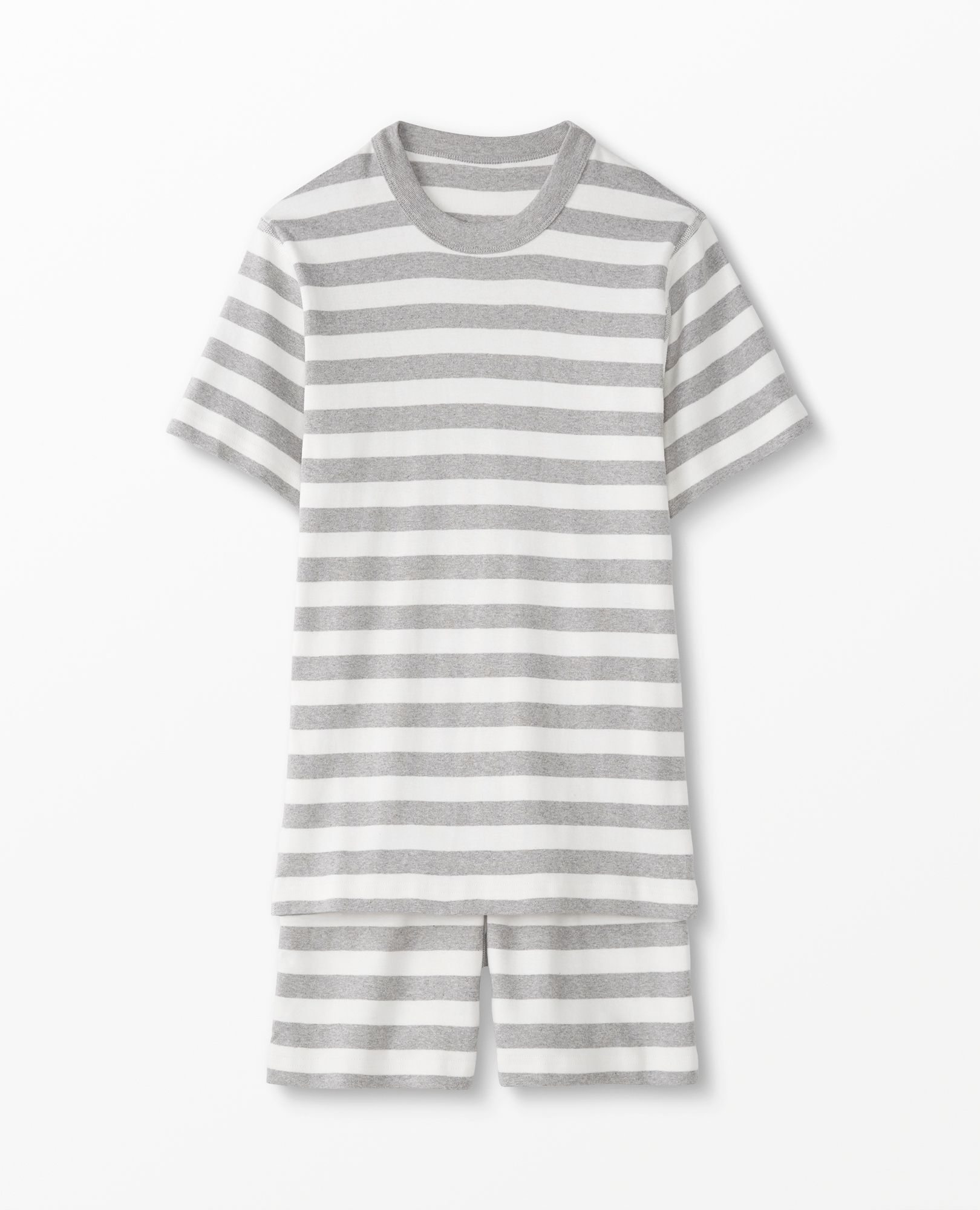 Striped pajama top shorts