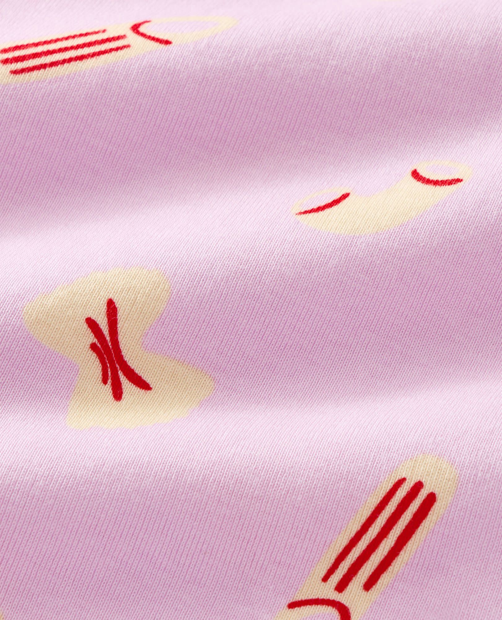 HannaJams™ Pajama Set in Pasta Night on Tea Rose - main