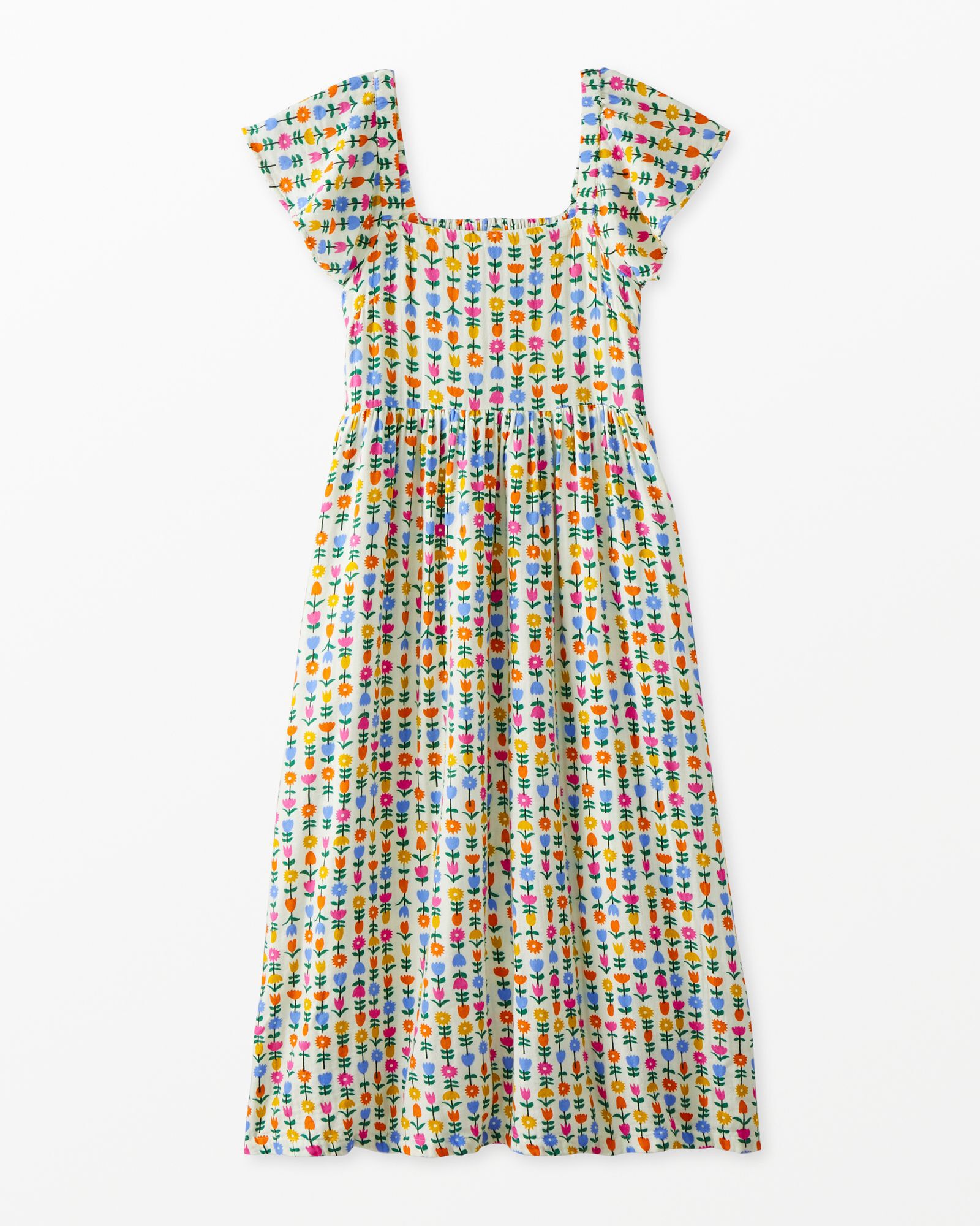 Women's flutter sleeve dress clearance