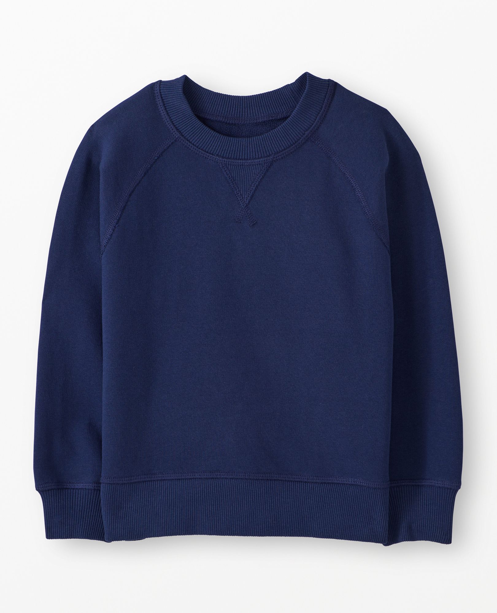 French Terry Sweatshirt in Navy Blue - main