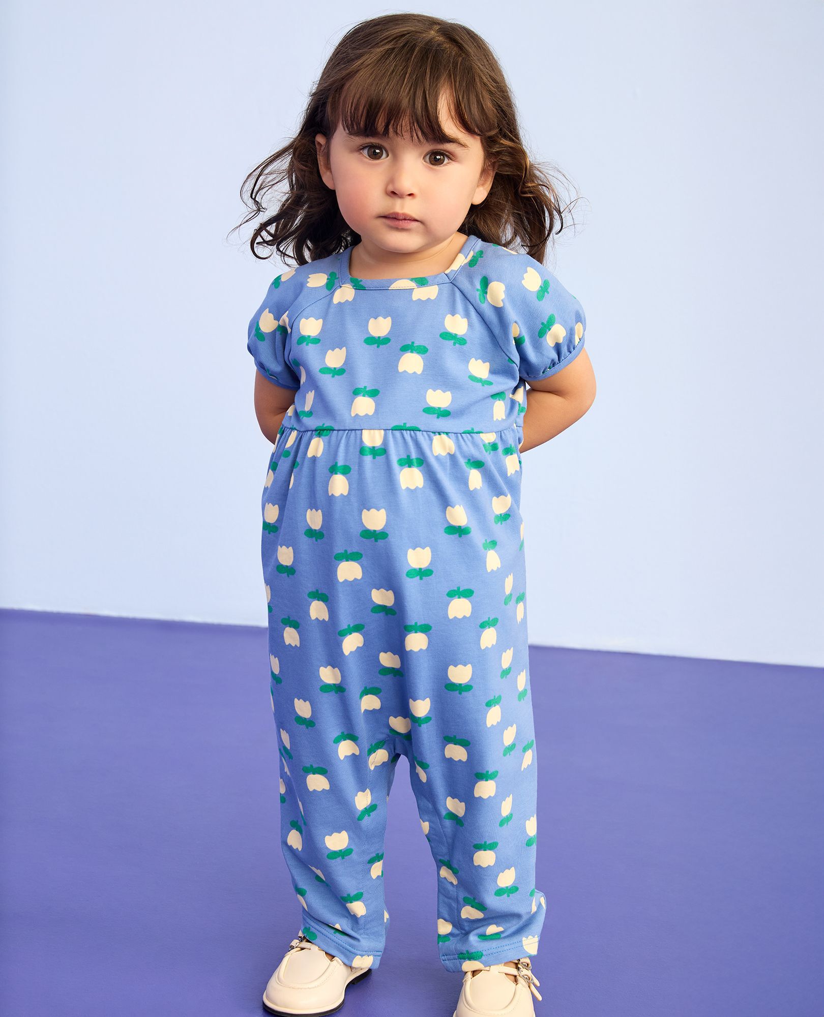 Baby Bubble Sleeve Romper | Hanna Andersson