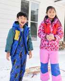 Print Snow Jacket in Sunset Tulip - main