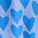 Baby Long Sleeve Skater Dress & Leggings Set in Hearts on Grapemist - swatch