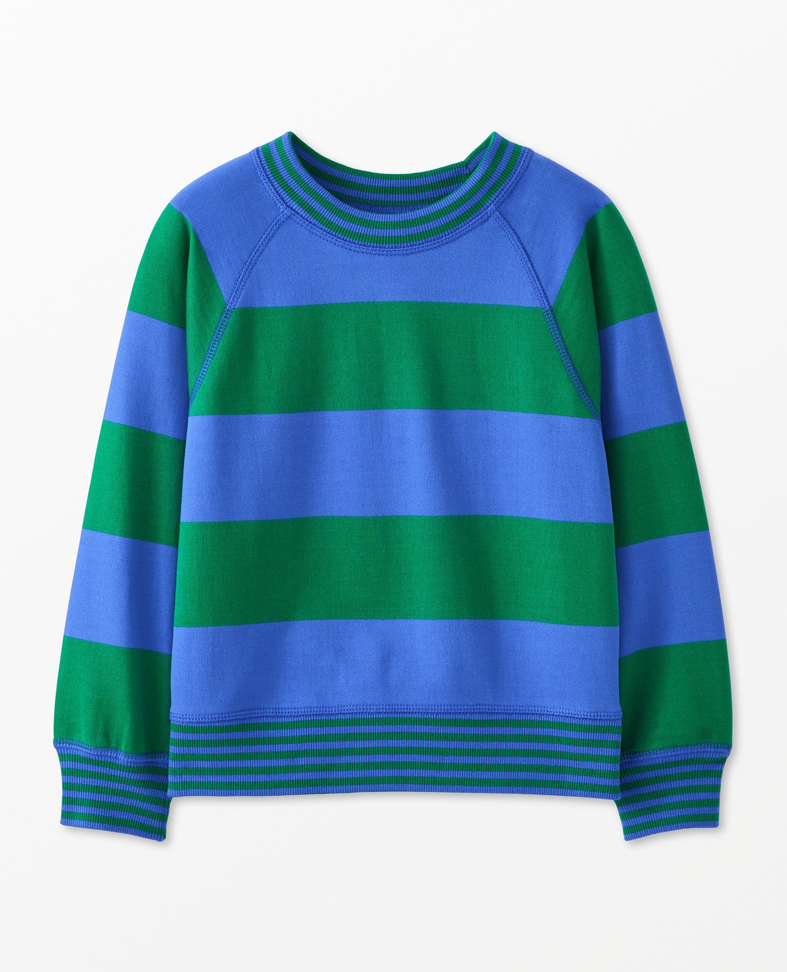 Blue striped 2025 sweatshirt