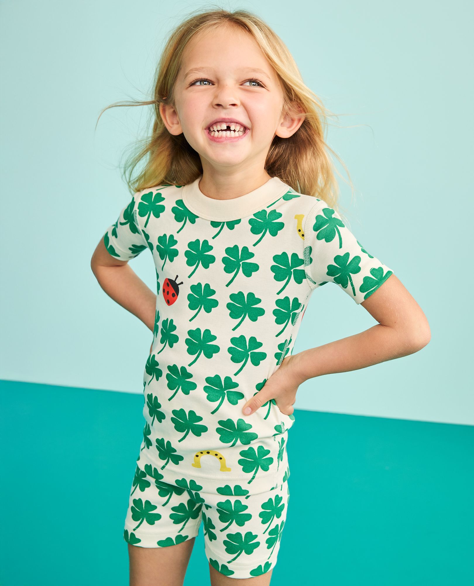 Shamrock HannaJams™ Pajama Set in Over the Rainbow - main