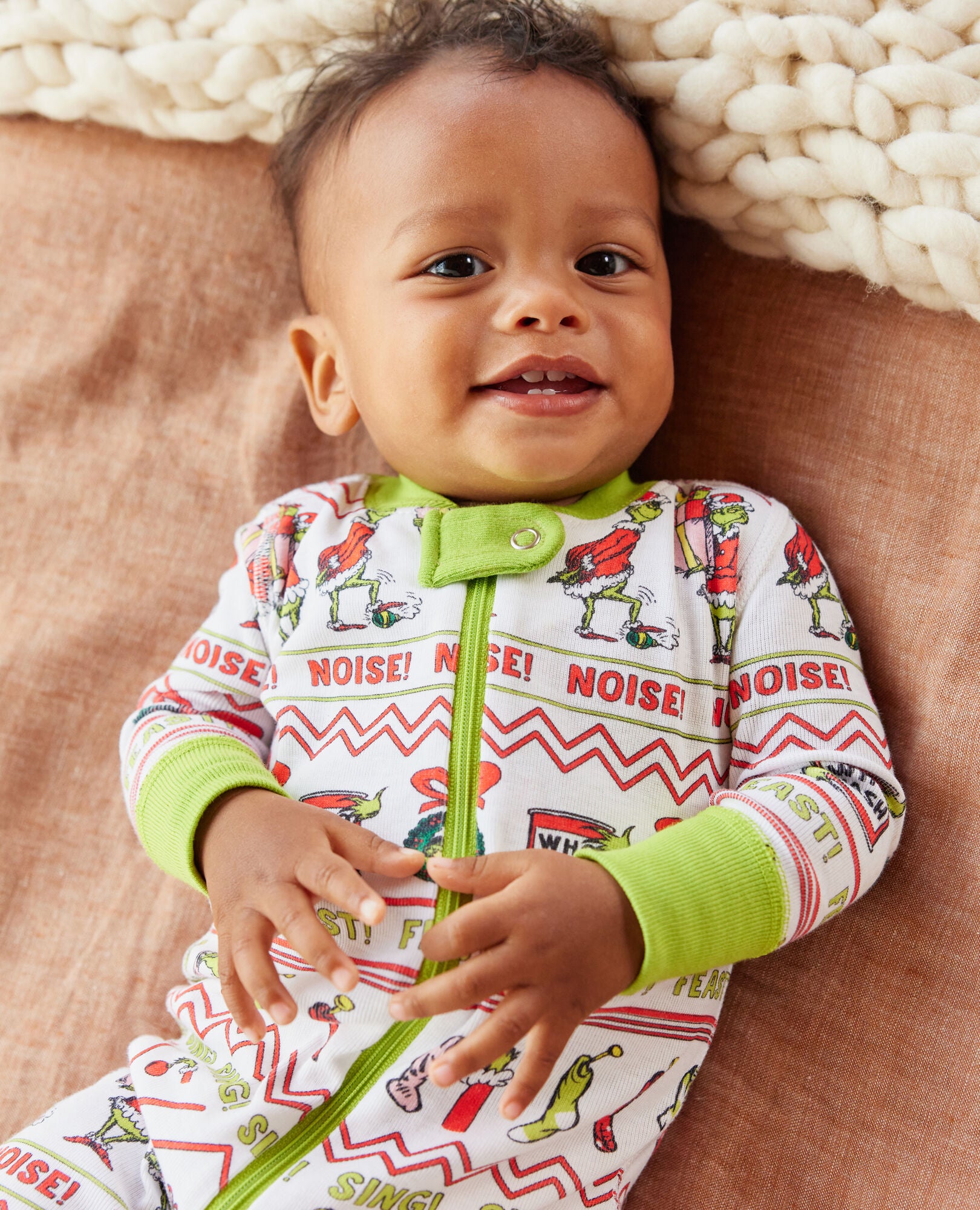 Grinch Fair Isle Matching Family Pajamas Hanna Andersson
