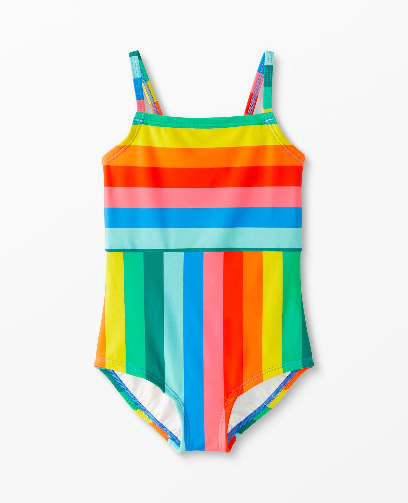 Rainbow Stripe One Piece Swimsuit Hanna Andersson