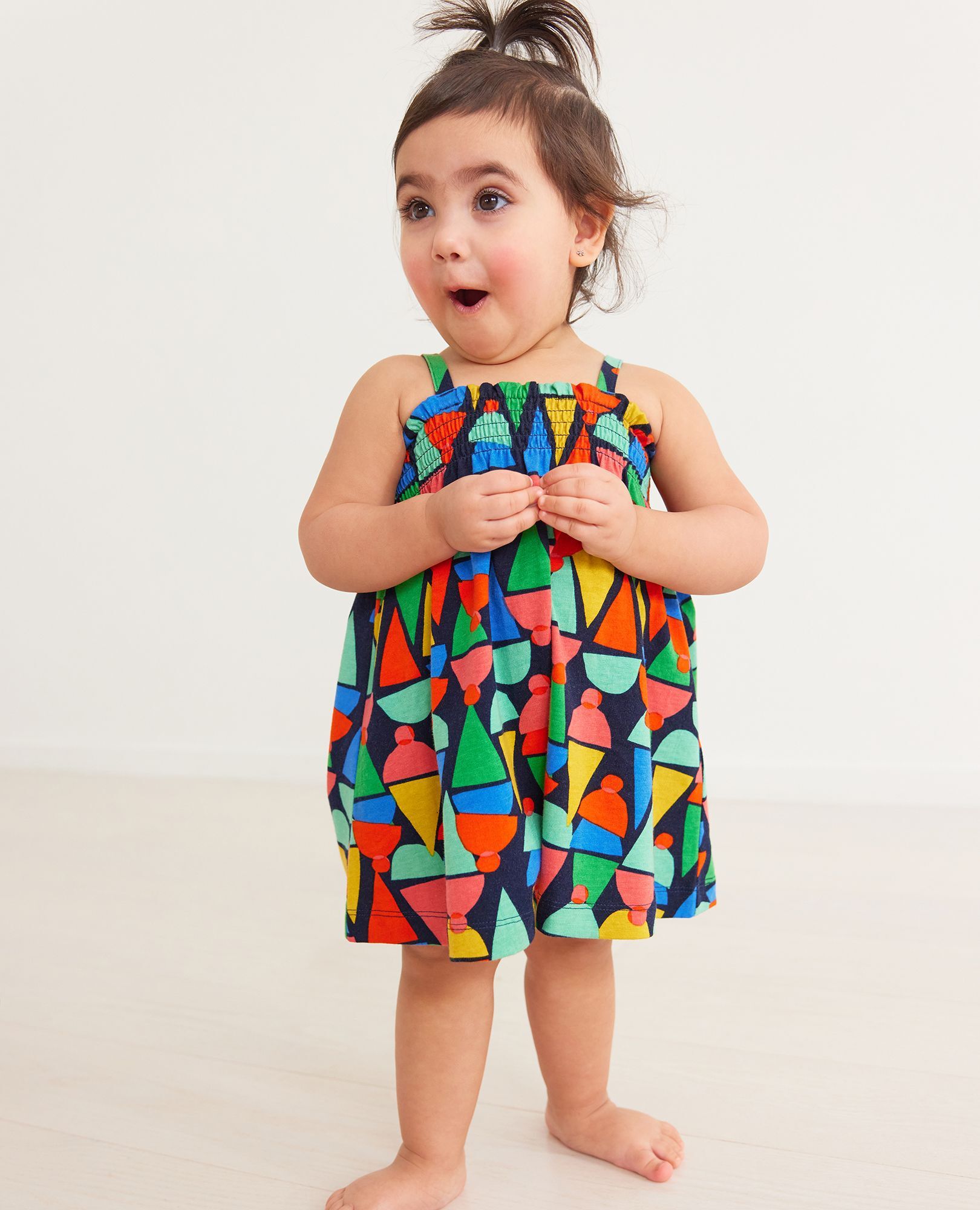 Ice cream smocked dress cheap