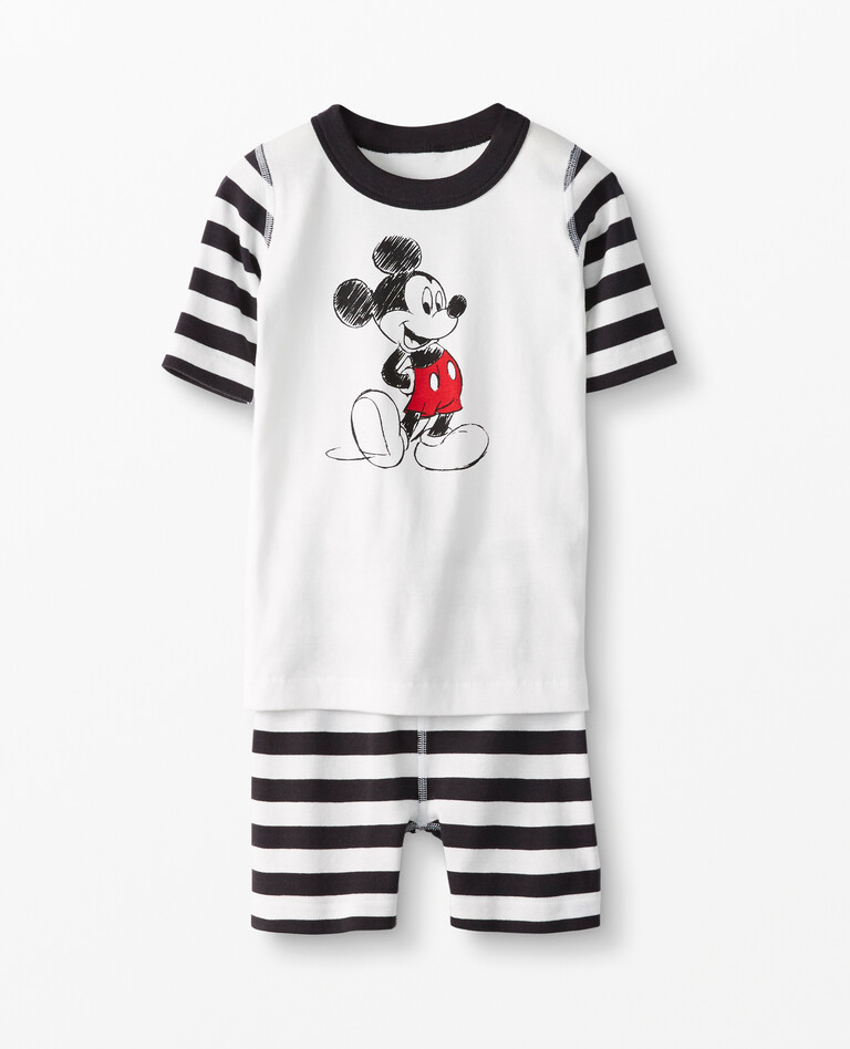 Disney Mickey Mouse Short John Pajamas in M-I-C-K-E-Y - main