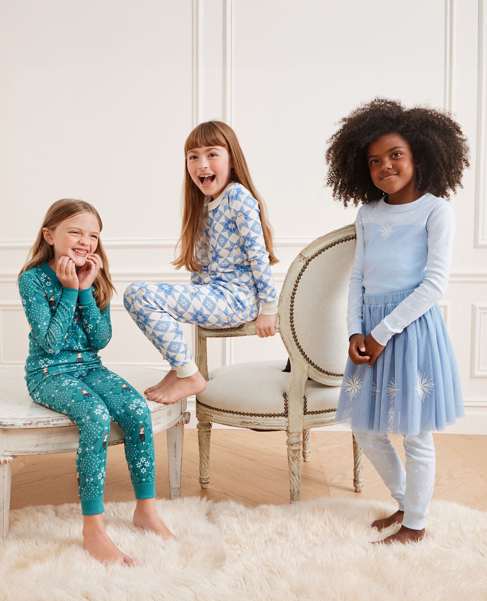 Disney Frozen Elsa Costume HannaJams™ Pajama Set in Elsa - main