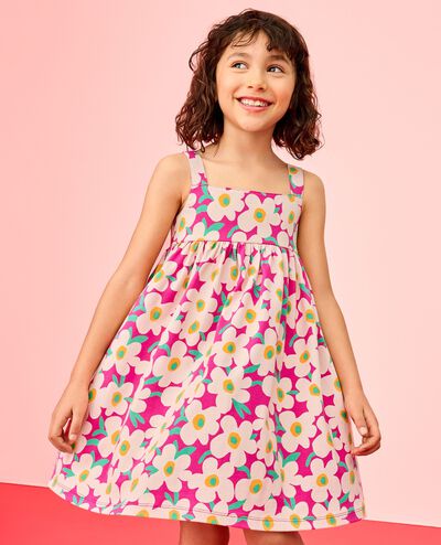 Sleeveless Back Cut Out Dress with Pockets in Bold Poppy - main