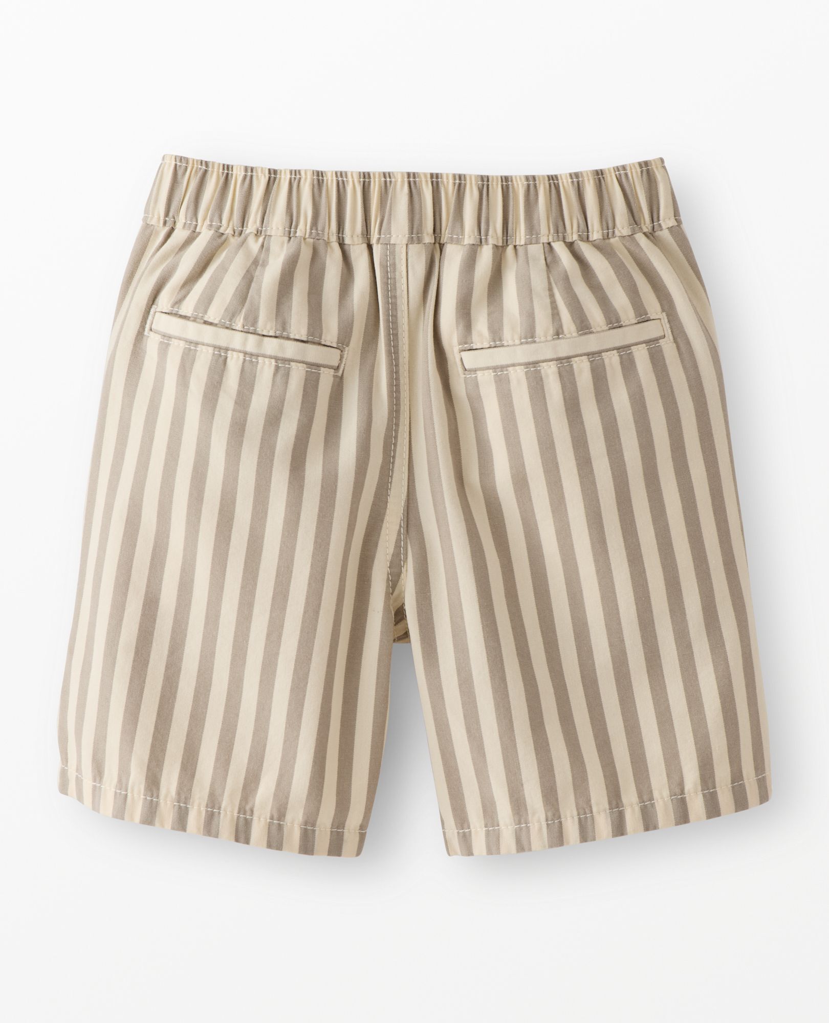 Canvas Chino Shorts in London Fog/Ecru - main