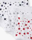 Training Unders In Organic Cotton 3-Pack in Star Print Pack - main