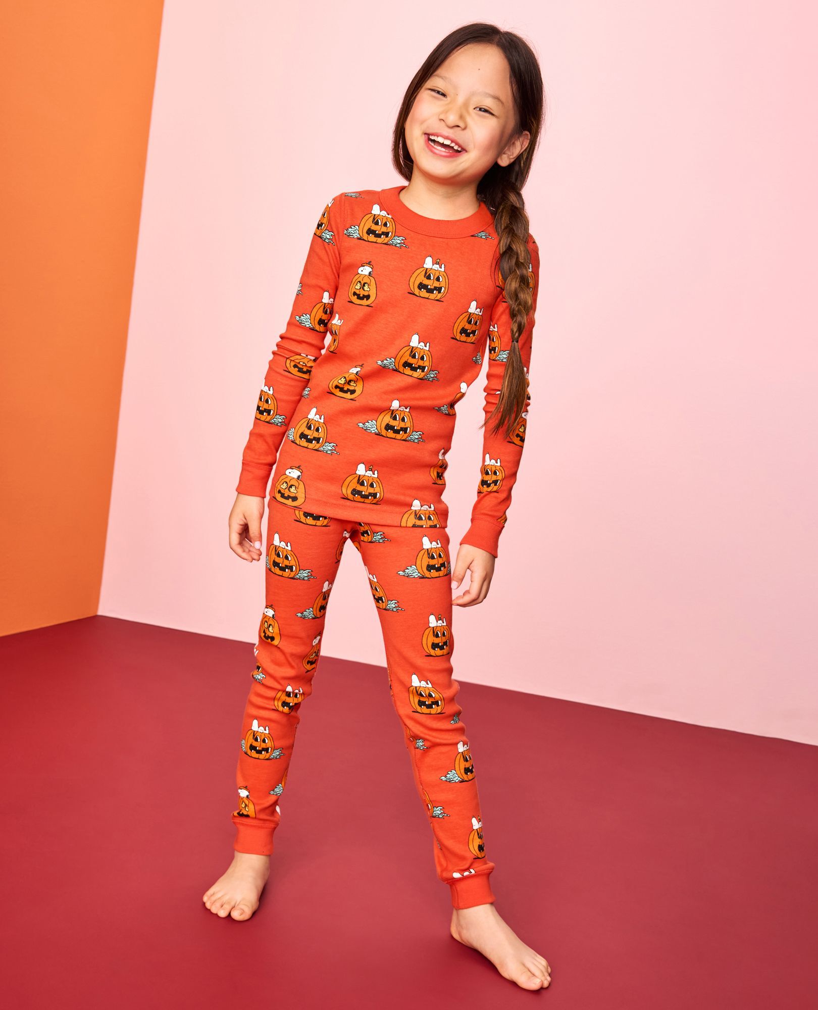 Peanuts Halloween HannaJams™ Pajama Set in Pumpkin Snoopy - main