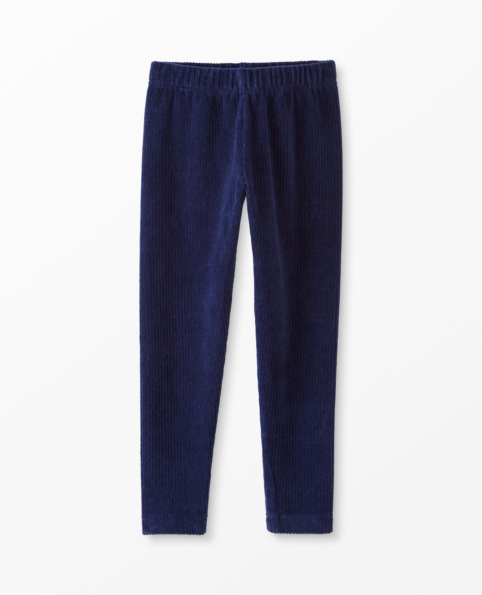 Navy Blue Ribbed Velour Leggings Toddler Girls Size 3 by Hanna Andersson