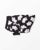 Pet Johns In Organic Cotton in Spooky Smiles on Black - main