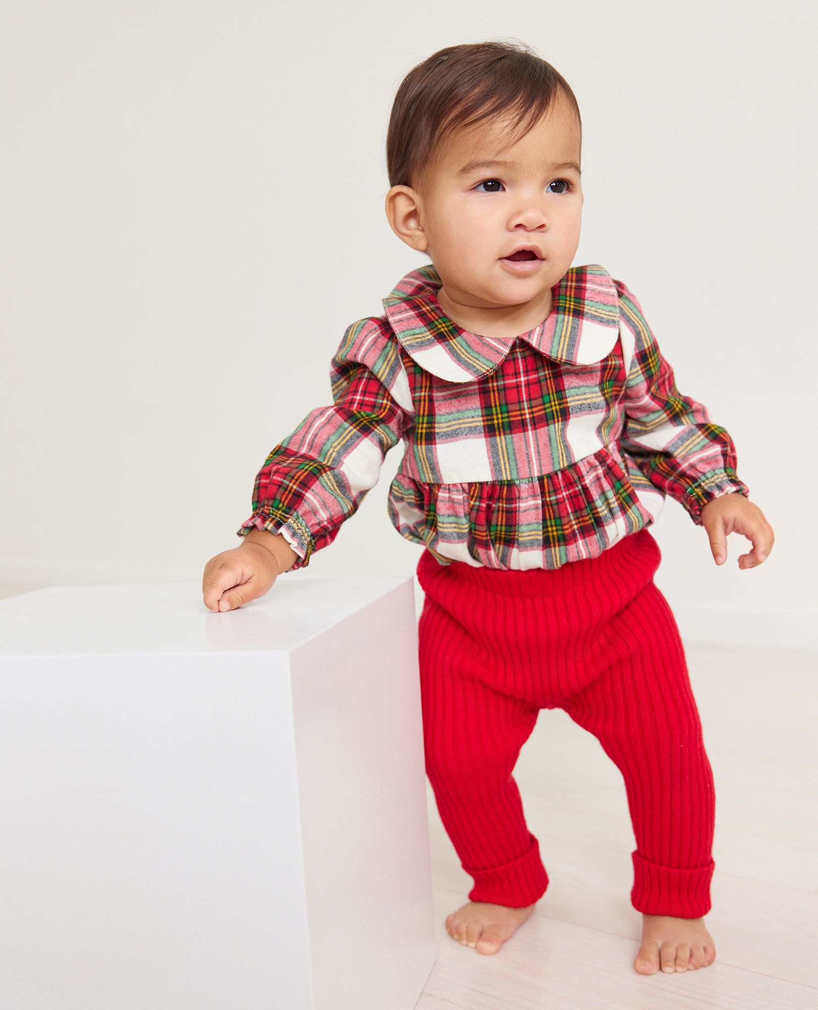 Baby cheap tartan leggings