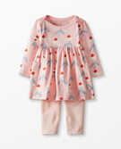 Baby Pocket Dress & Legging Set in Delightful Daisy - main