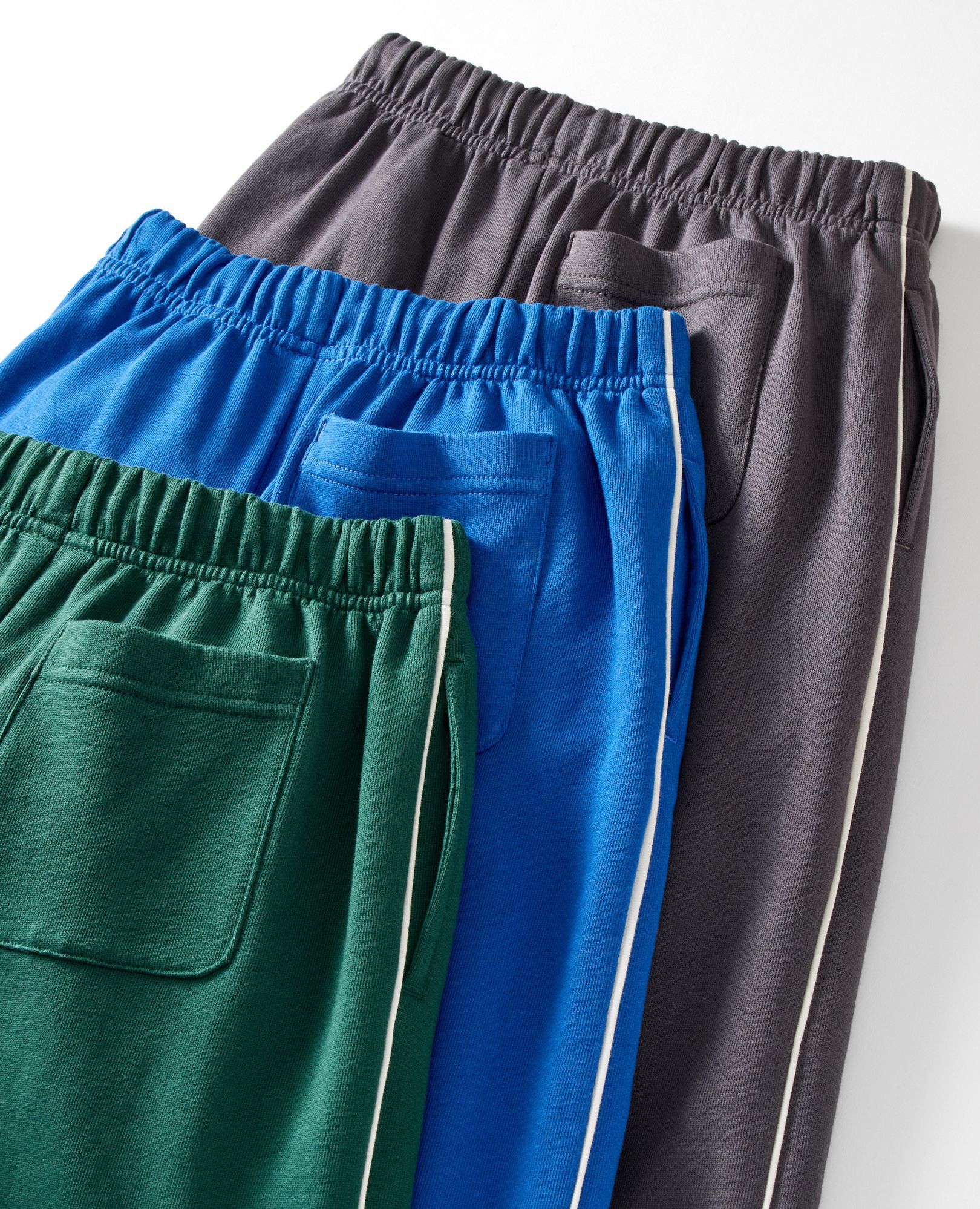 Oversized French Terry Sweatpants in Malachite - main