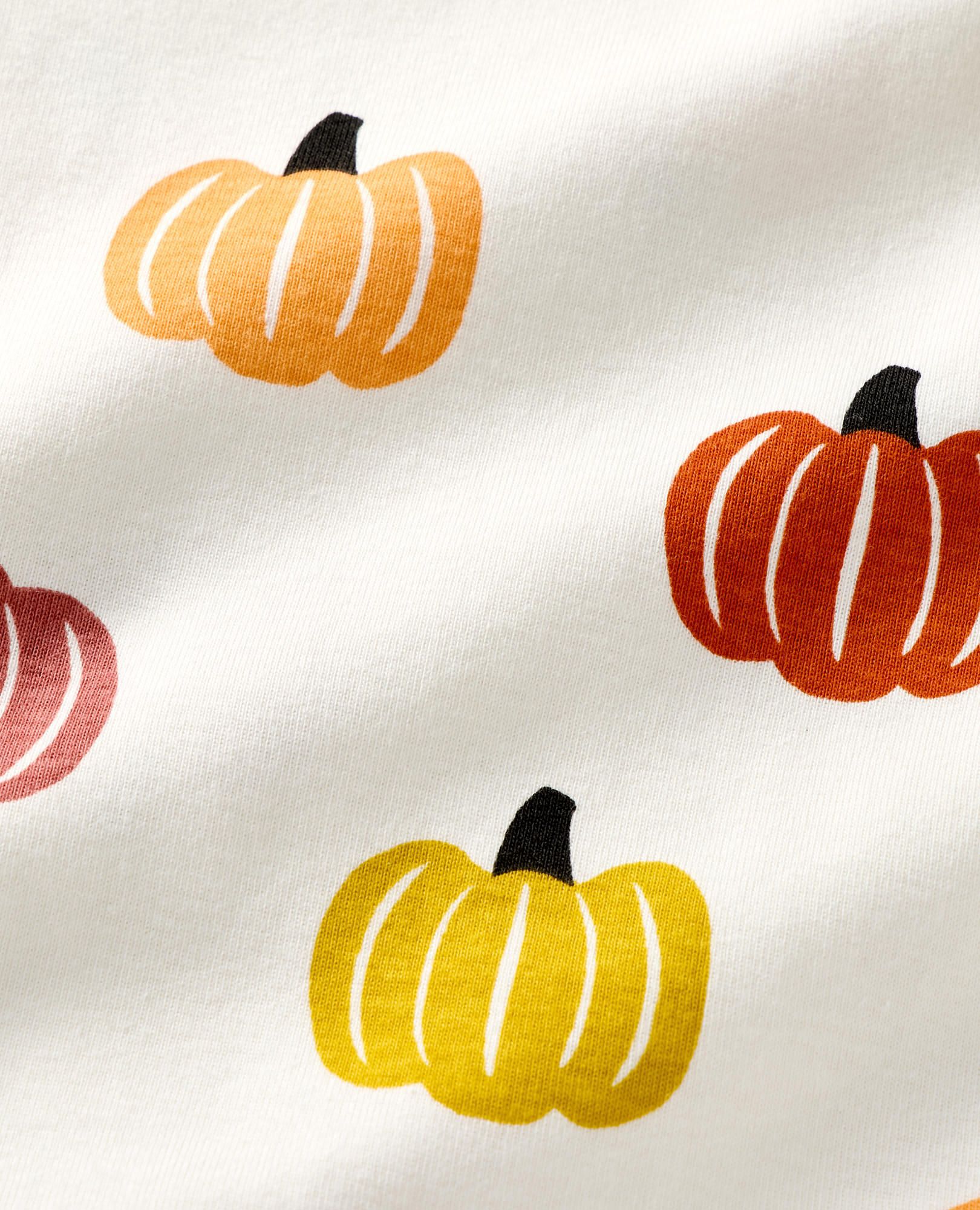 Halloween HannaJams™ Pajama Set in Multi Pumpkins on Ecru - main