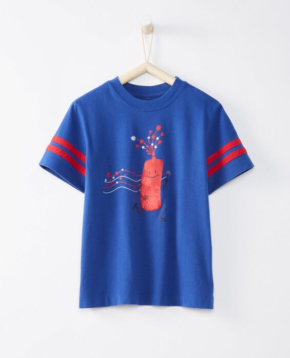 Sueded Jersey Art Tee