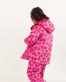Print Snow Jacket in Sunset Tulip - main