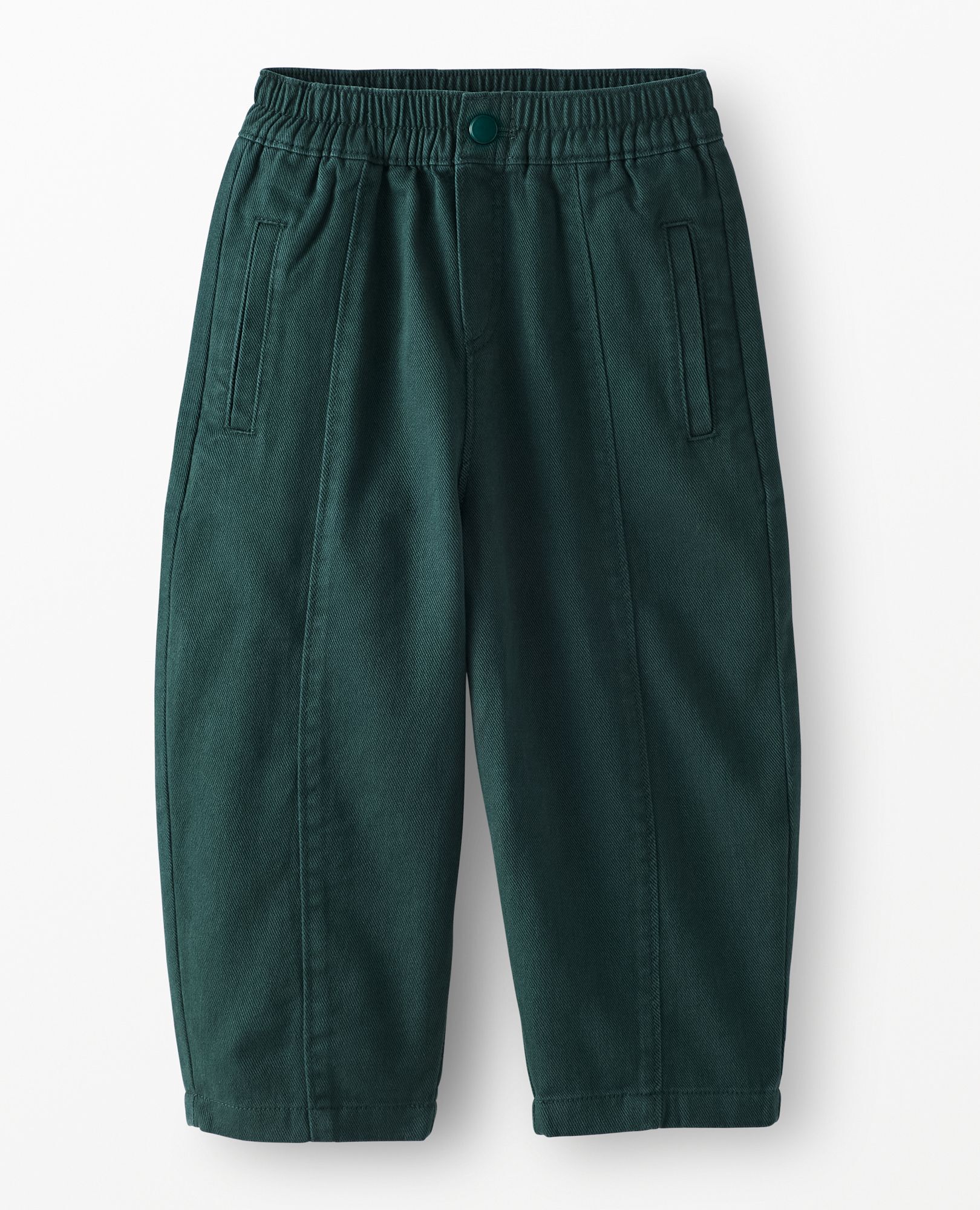 Twill Barrel Pants in Ponderosa Green - main