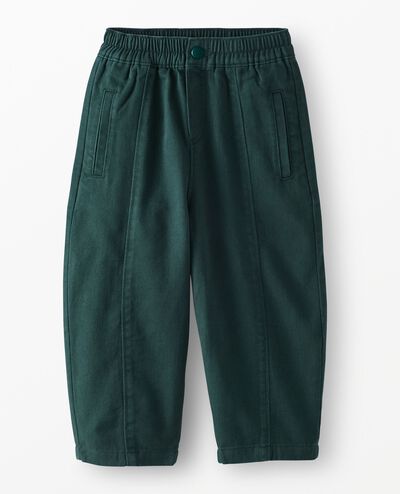 Twill Barrel Pants in Ponderosa Green - main