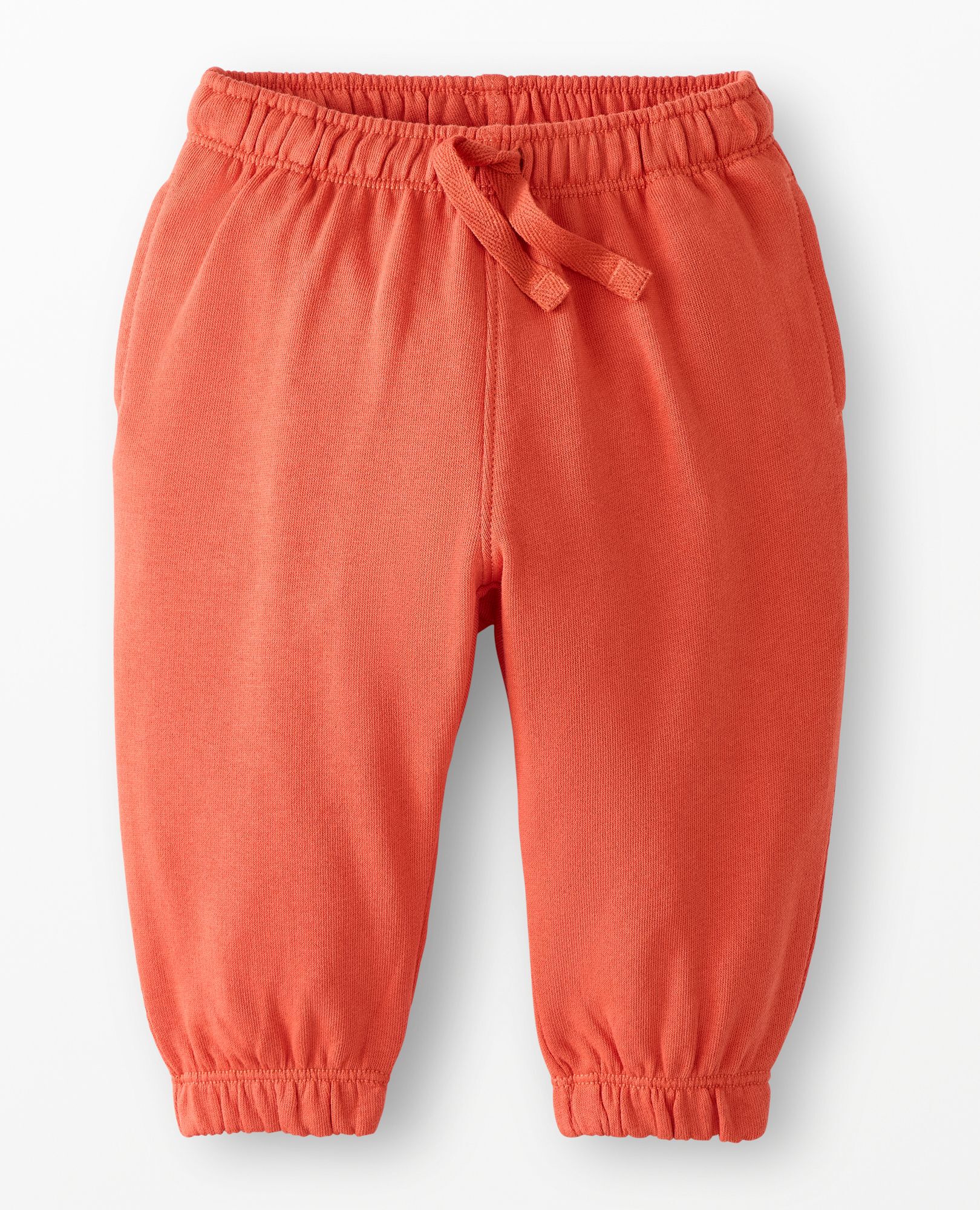 Baby Oversized French Terry Sweatpants in Sun Fire - main