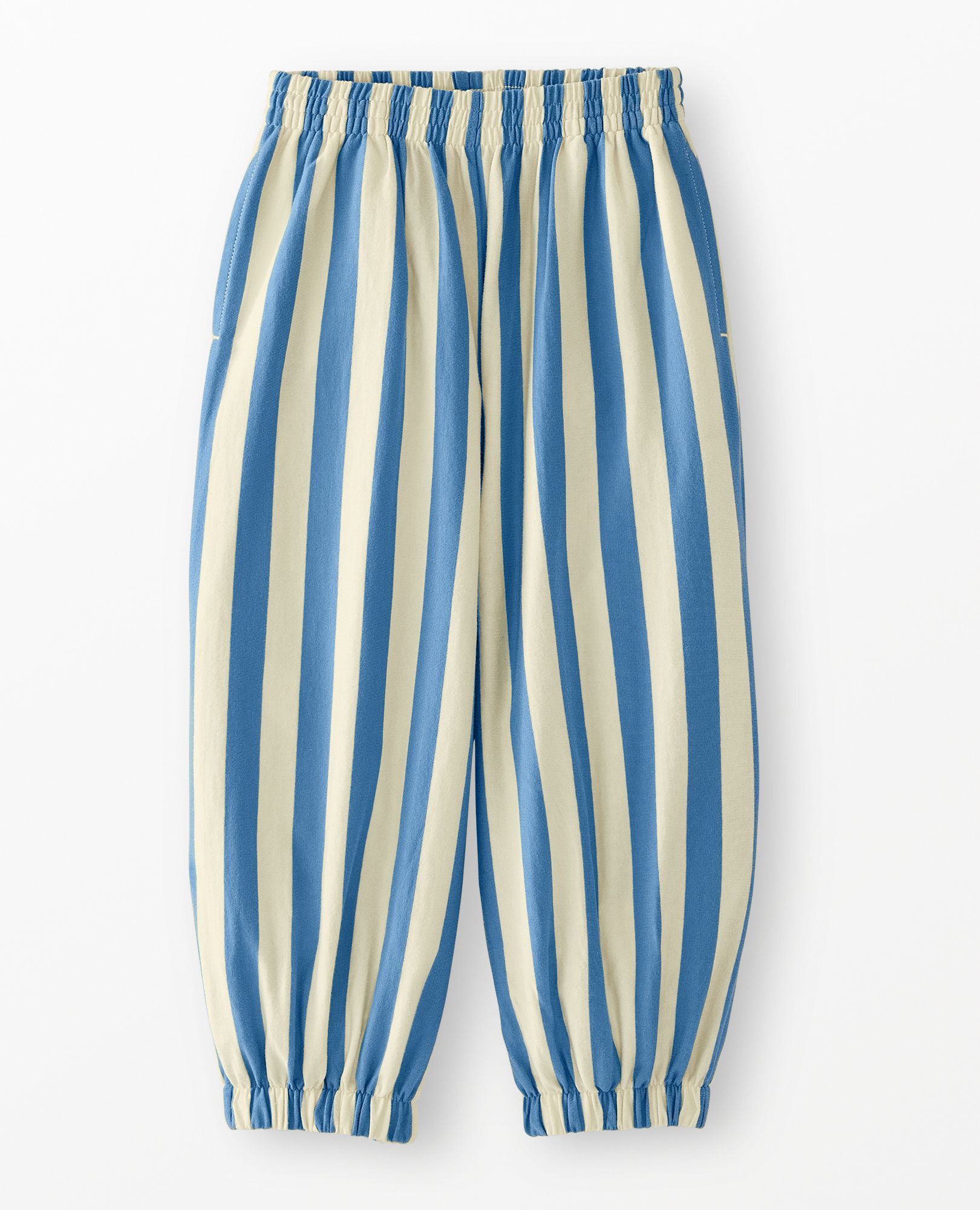 Balloon Pants in Horizon Blue/Almond Oil - main