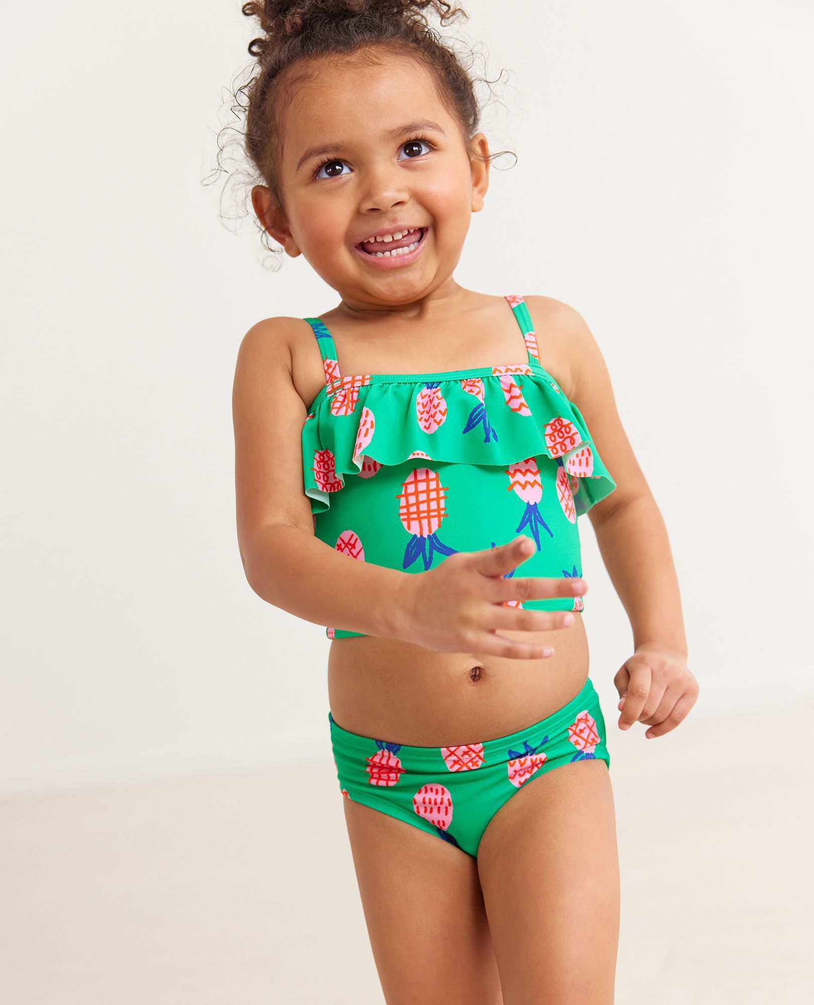 Ruffle two piece swimsuit sales