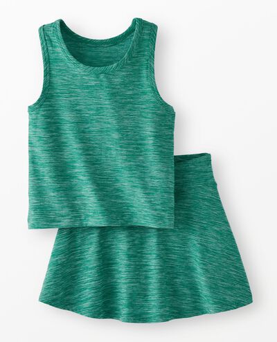 Active UV Tank & Skort Set in Gumdrop Green - main