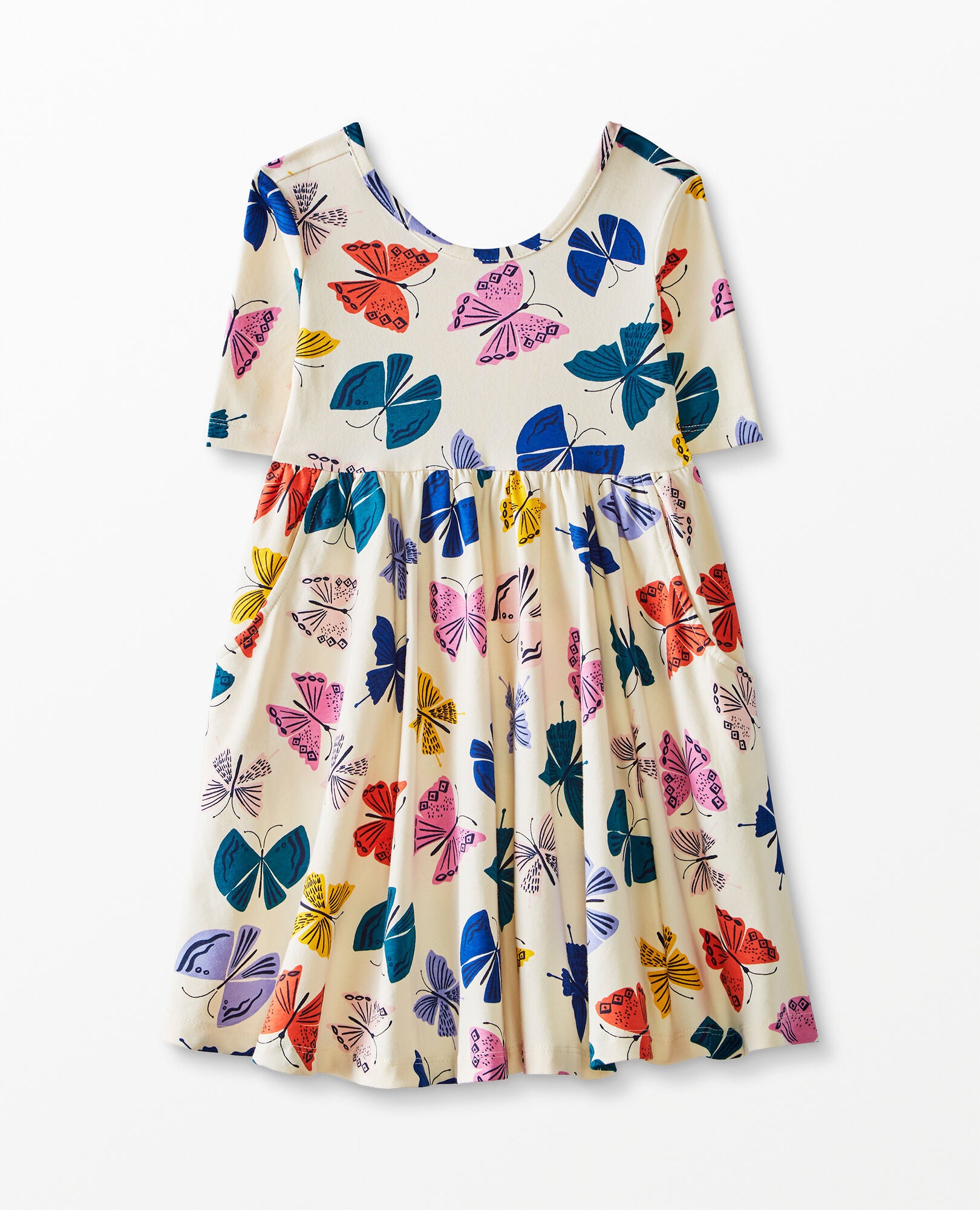 Butterfly skater dress on sale