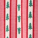 Holiday HannaJams™ Pajama Set in Tree Ribbons on Pink - swatch