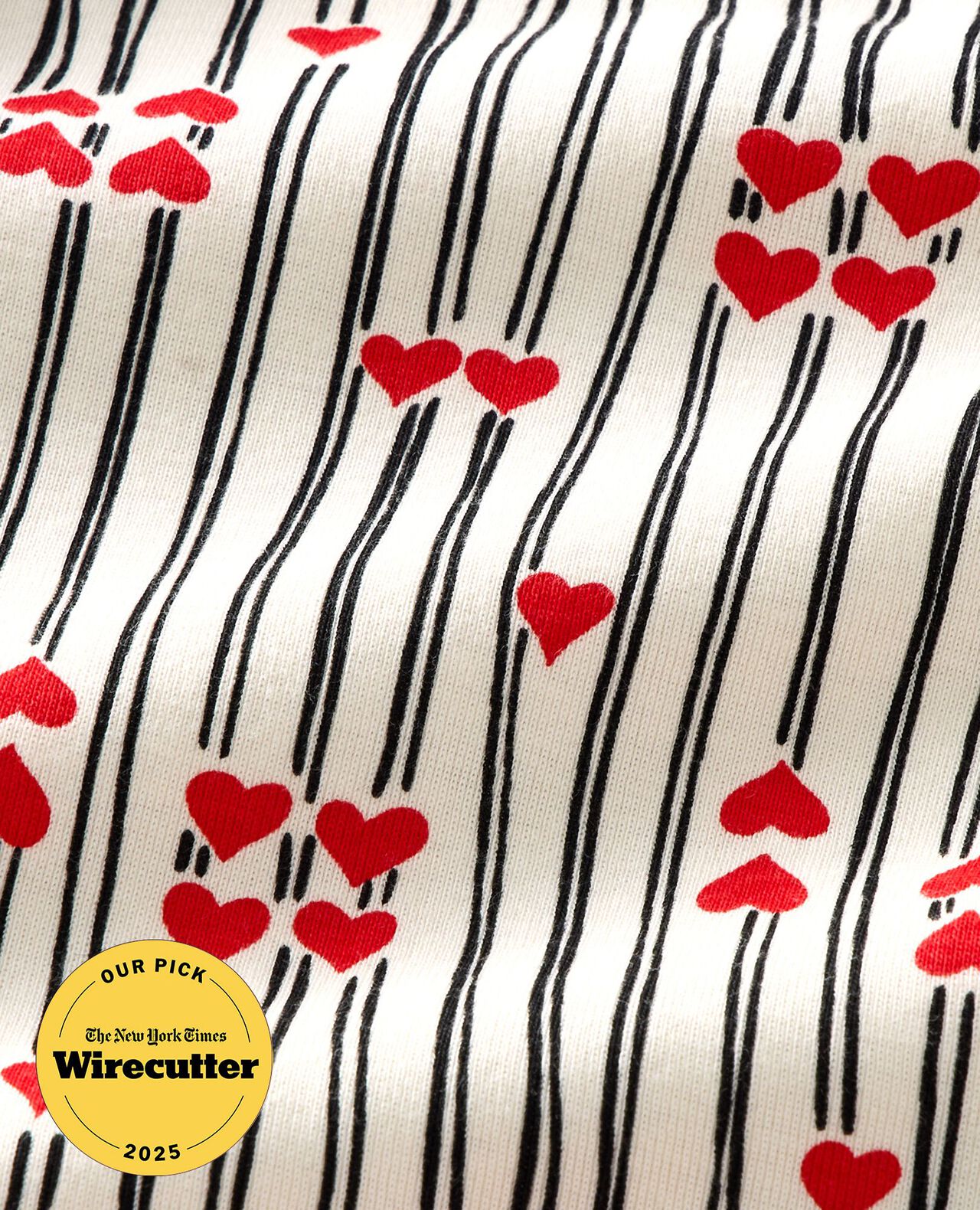 HannaJams™ Pajama Set in Stripes of Love - main