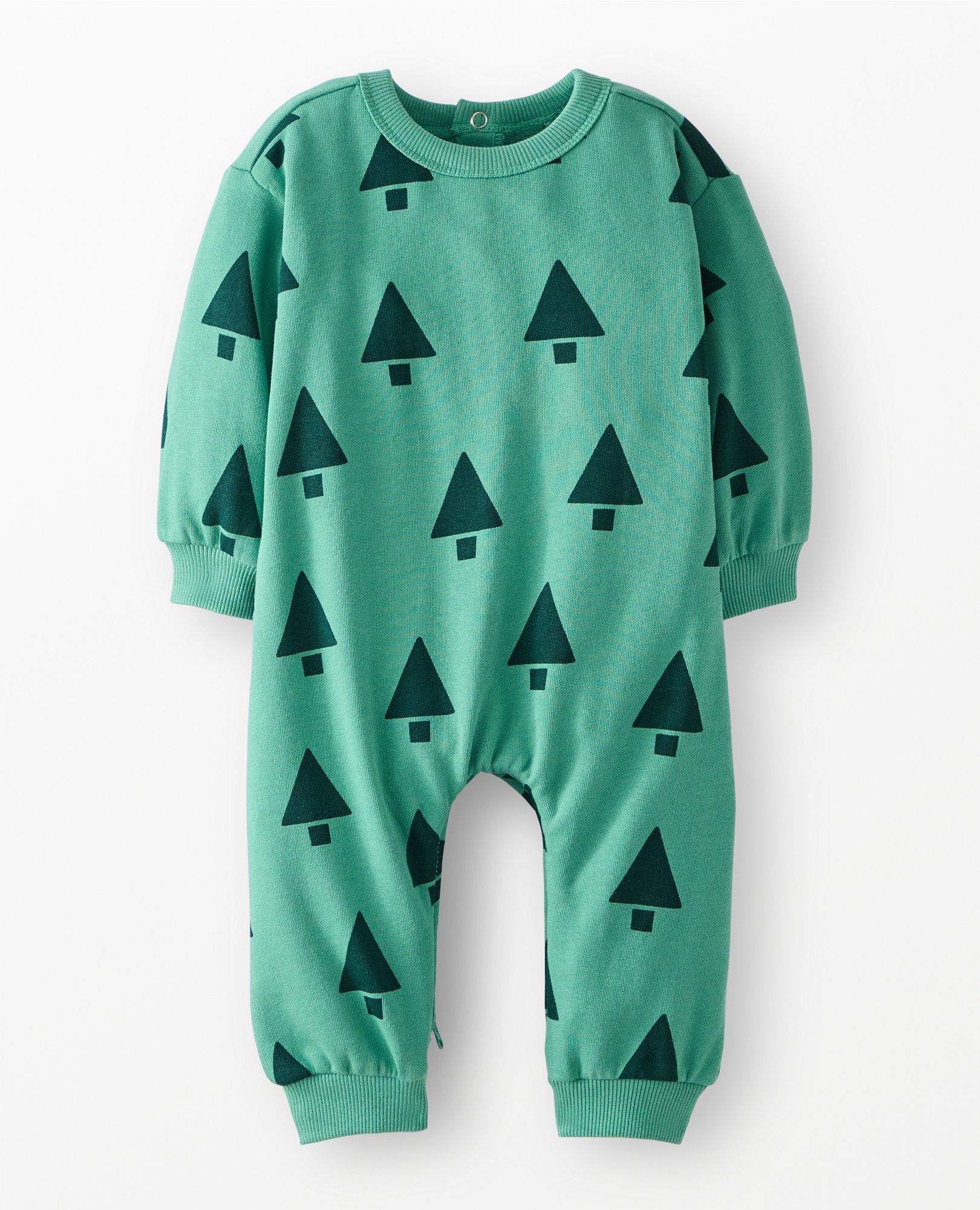 Baby Holiday Oversized French Terry Romper | Hanna Andersson
