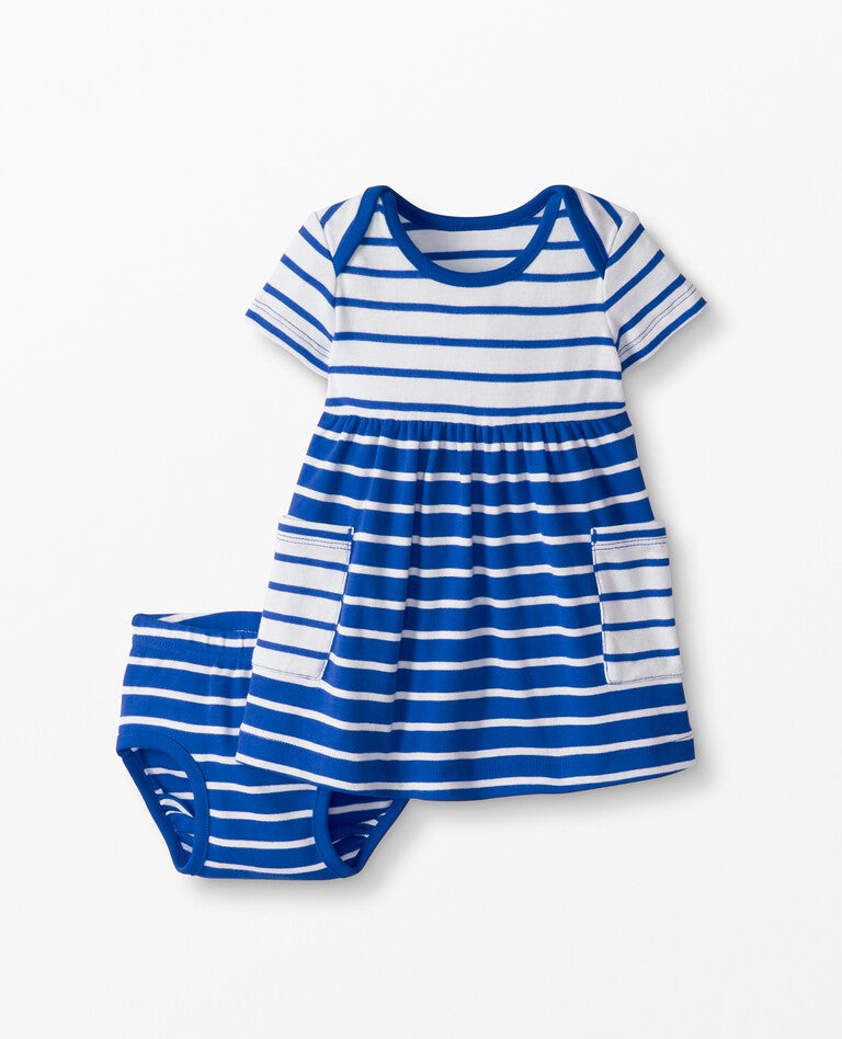 Bright Baby Basics Dress In Organic Cotton Hanna Andersson
