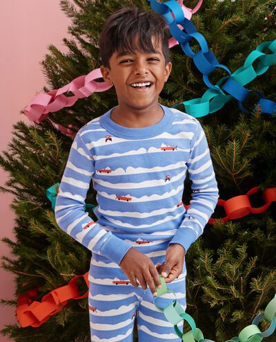 Holiday HannaJams™ Pajama Set in Snow Plow - main