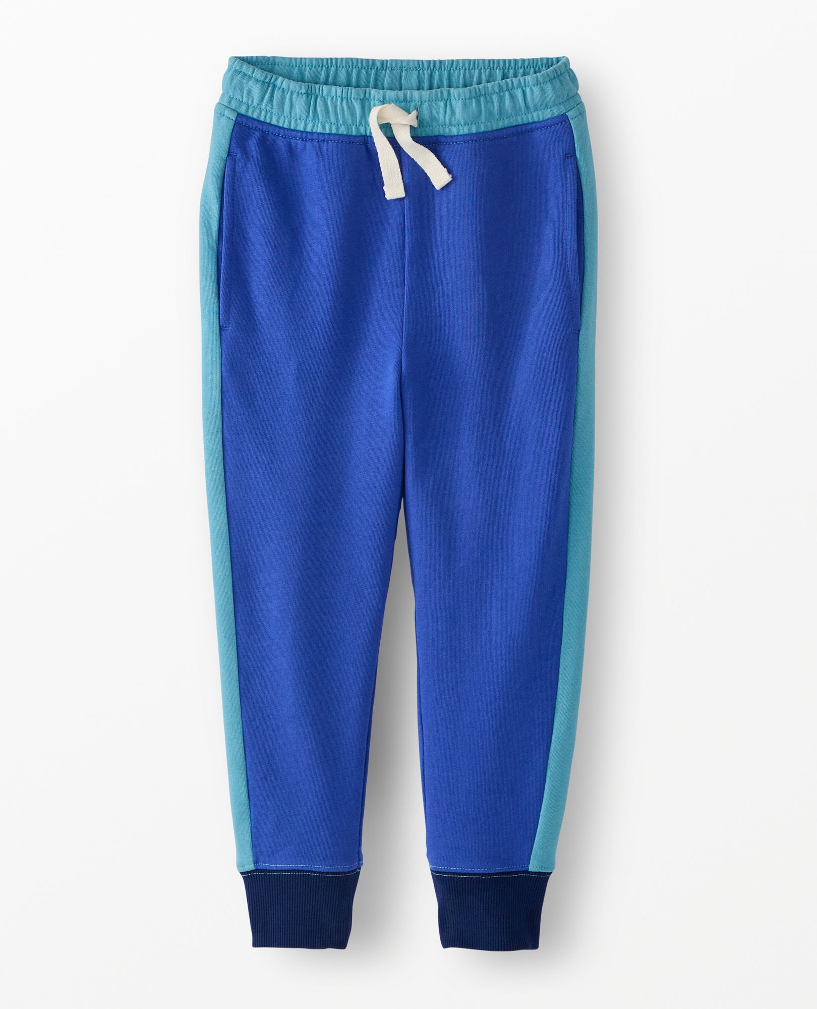 Slim Fit French Terry Double Knee Sweatpants | Hanna Andersson