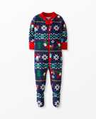 Baby Zip Footed Sleeper In Organic Cotton in Gnome Sweet Gnome - main