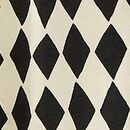 Balloon Pants in Black Diamond Checkerboard - swatch