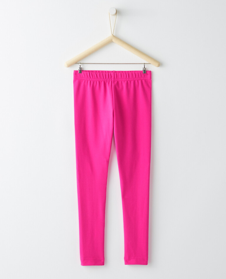 Bright Basics Slim Leggings in Pink Flower - main