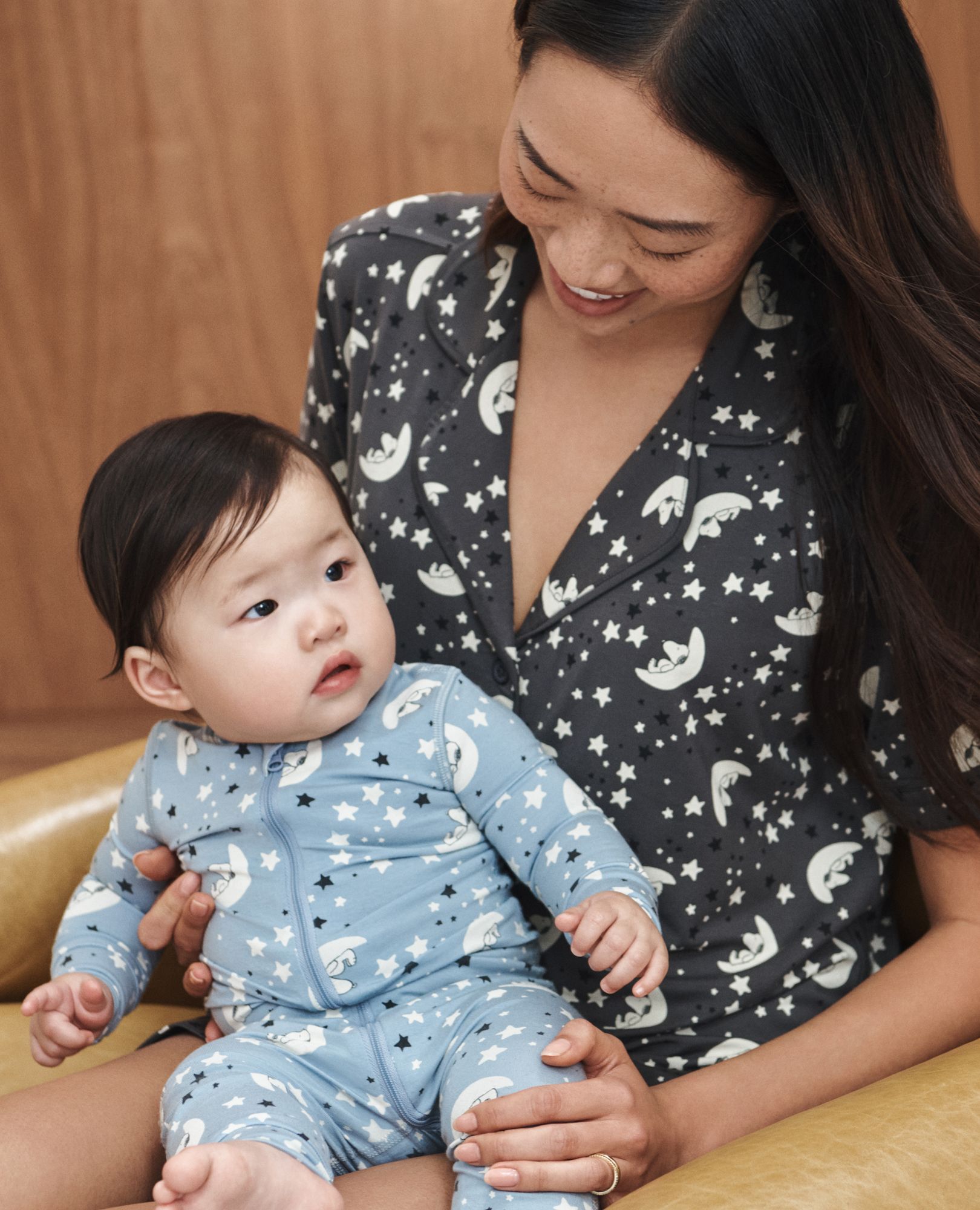 2-Piece Baby Peanuts Gift Set in HannaSoft™ ($64 value) in Snoopy Layette North Air - main