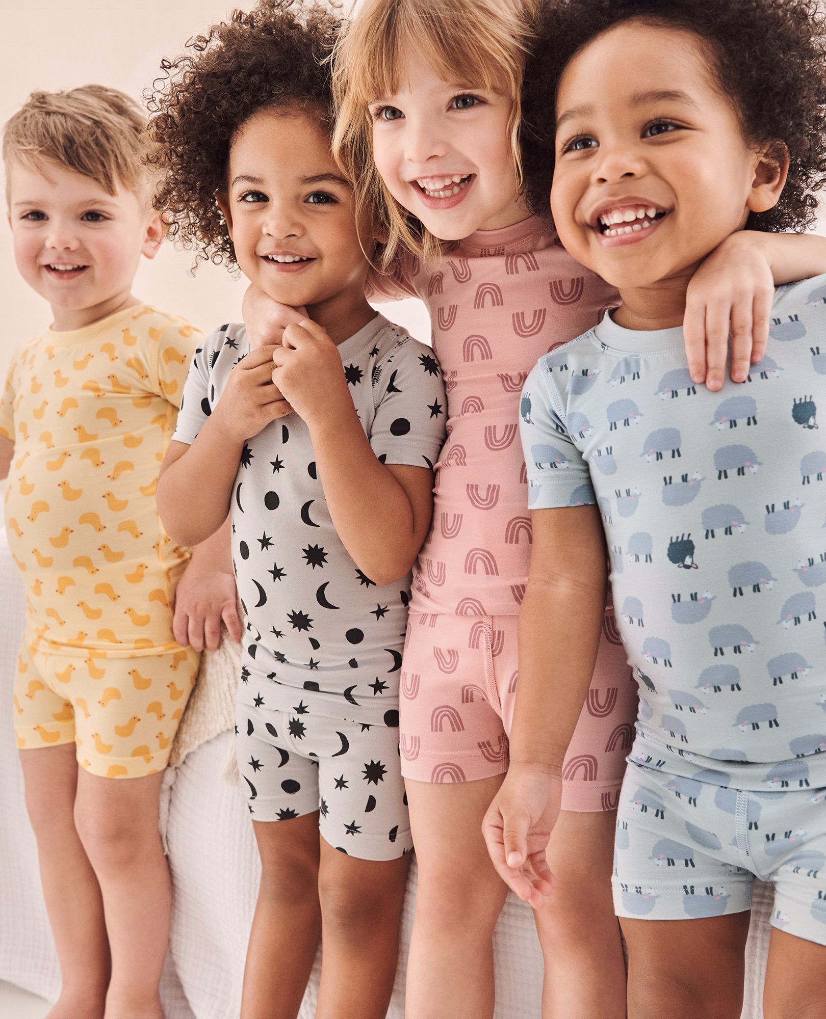 Short pajama set kids 2025