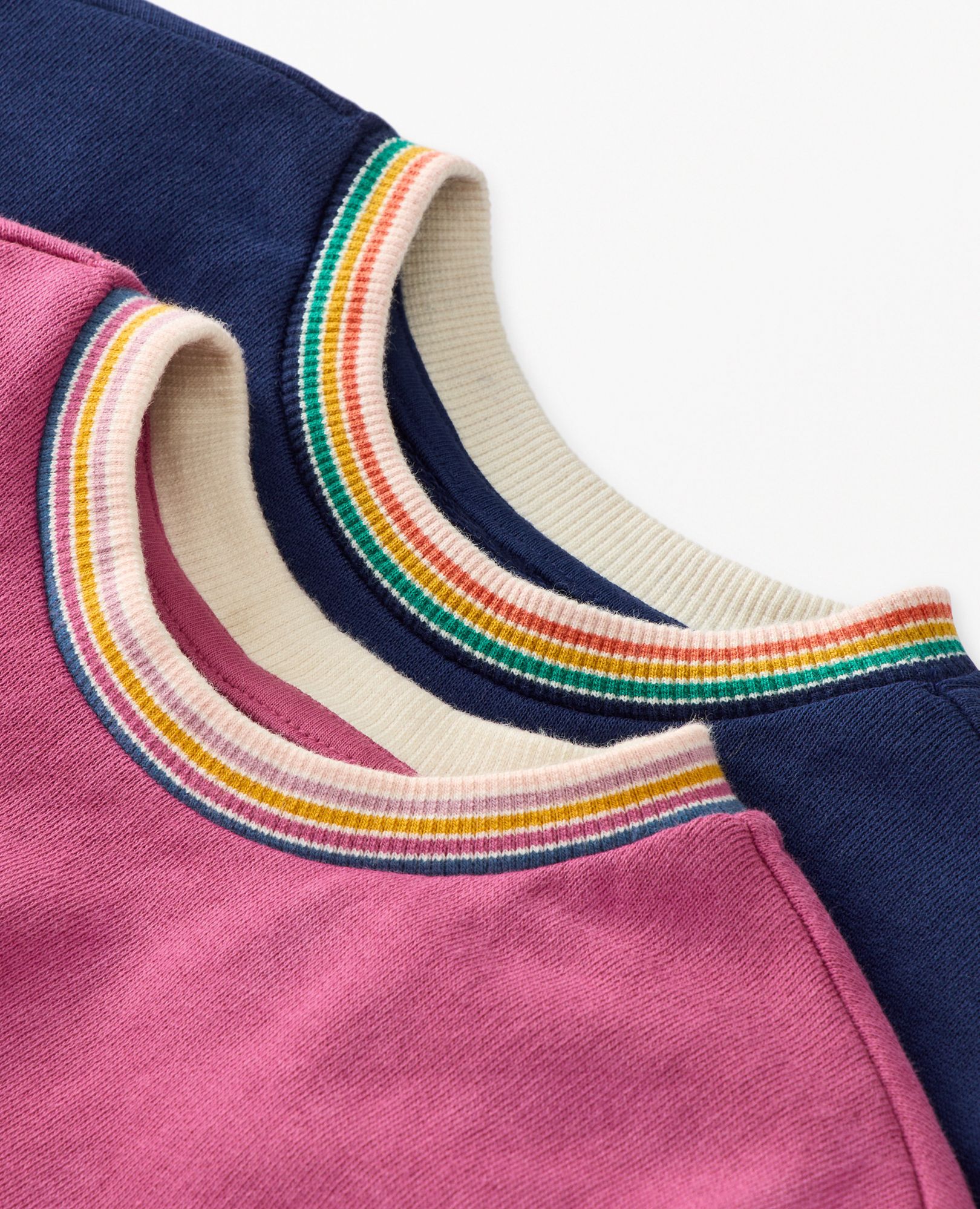 French Terry Sweatshirt in Navy Blue - main