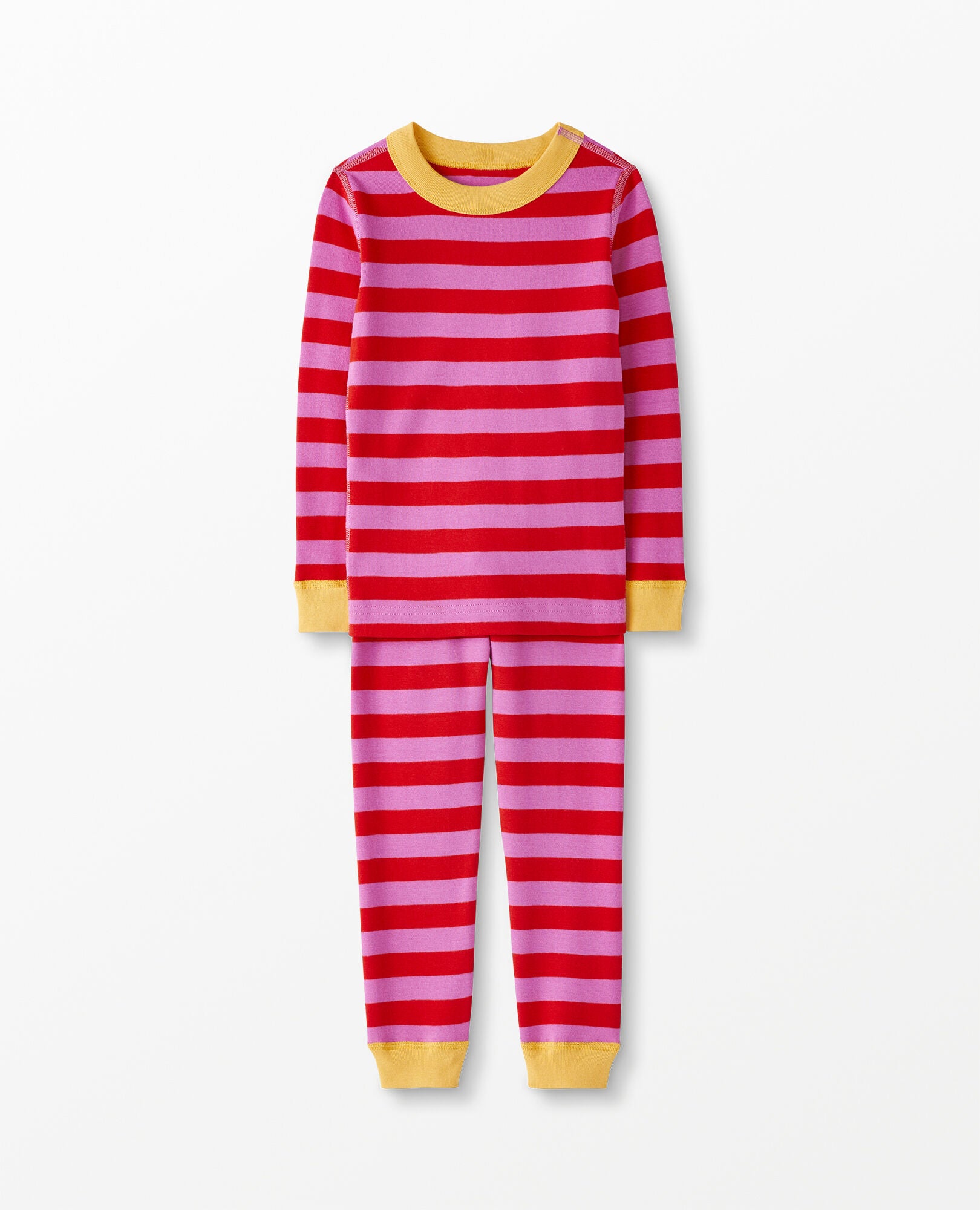 Pink long sales john pajamas